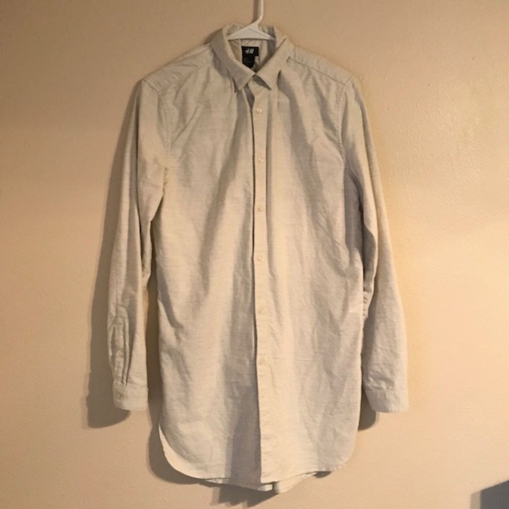 H&M Scoop Dress Shirt